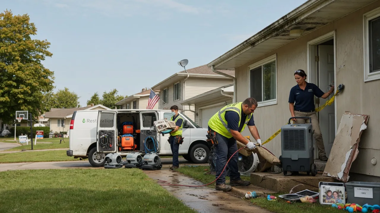 Water Damage Restoration in Brinkhaven, OH near me